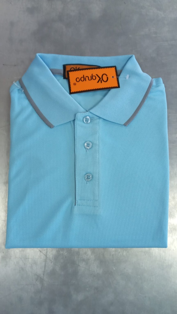 P354 WAFIT POLO OK CELESTE