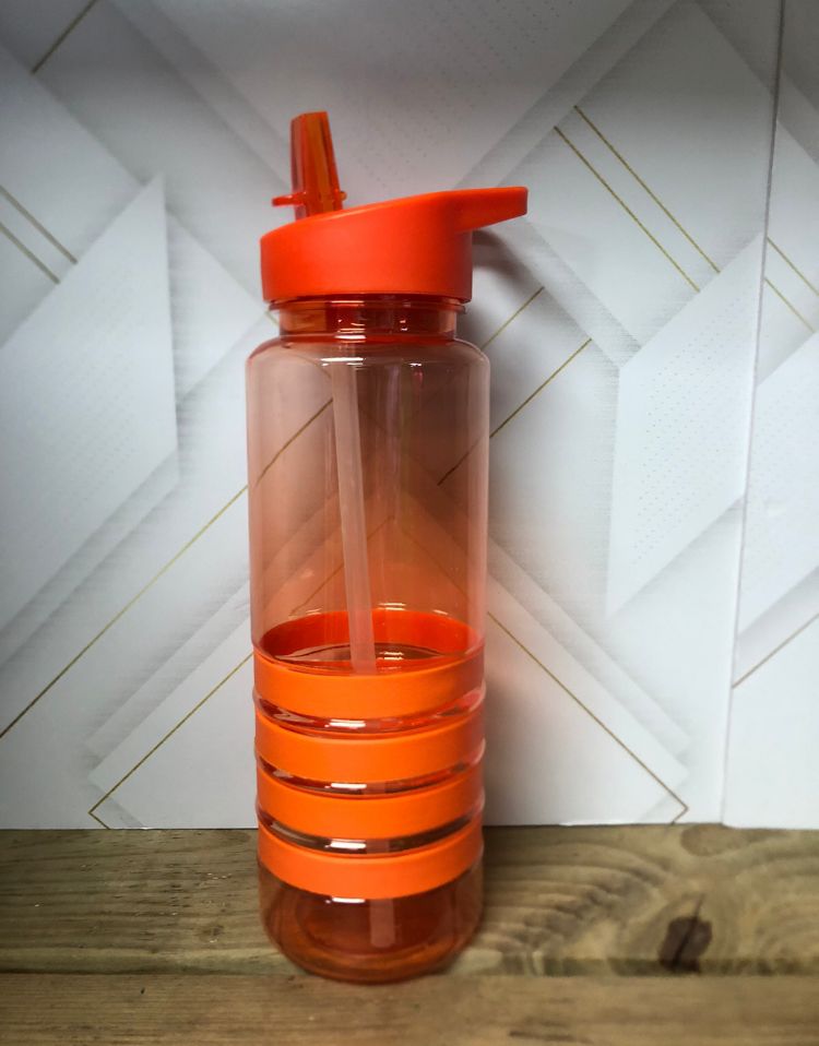BOTE PET PAJILLA NARANJA