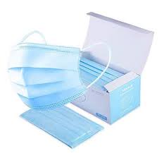 CAJA DE MASCARILLA QUIRURGICA DE 50 PCS
