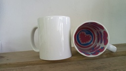 [RI1184] SUBLI CM TAZA MENSAJE I LOVE U